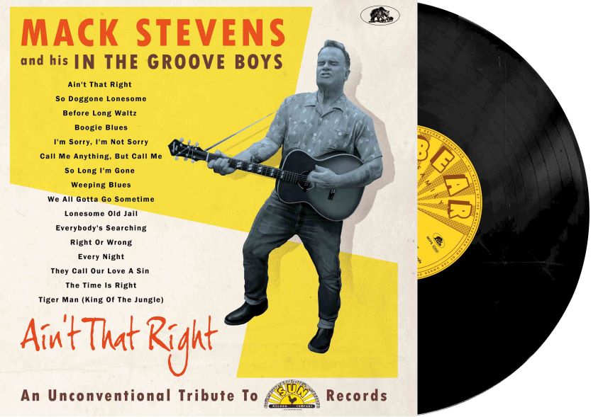 Stevens ,Mack And His Groove Boys - Ain't That Right (10 inch )